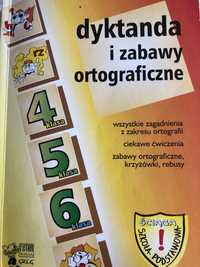 J. Polski Dyktanda i zabawy ortograficzne szkola podstawowa