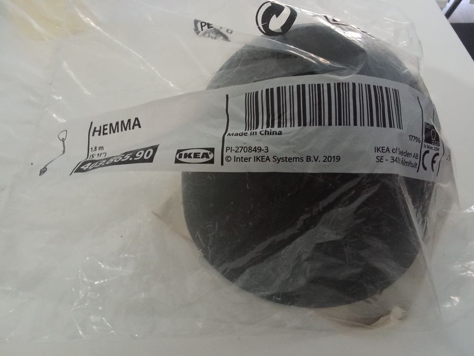 Suporte Iluminação E27 HEMMA IKEA