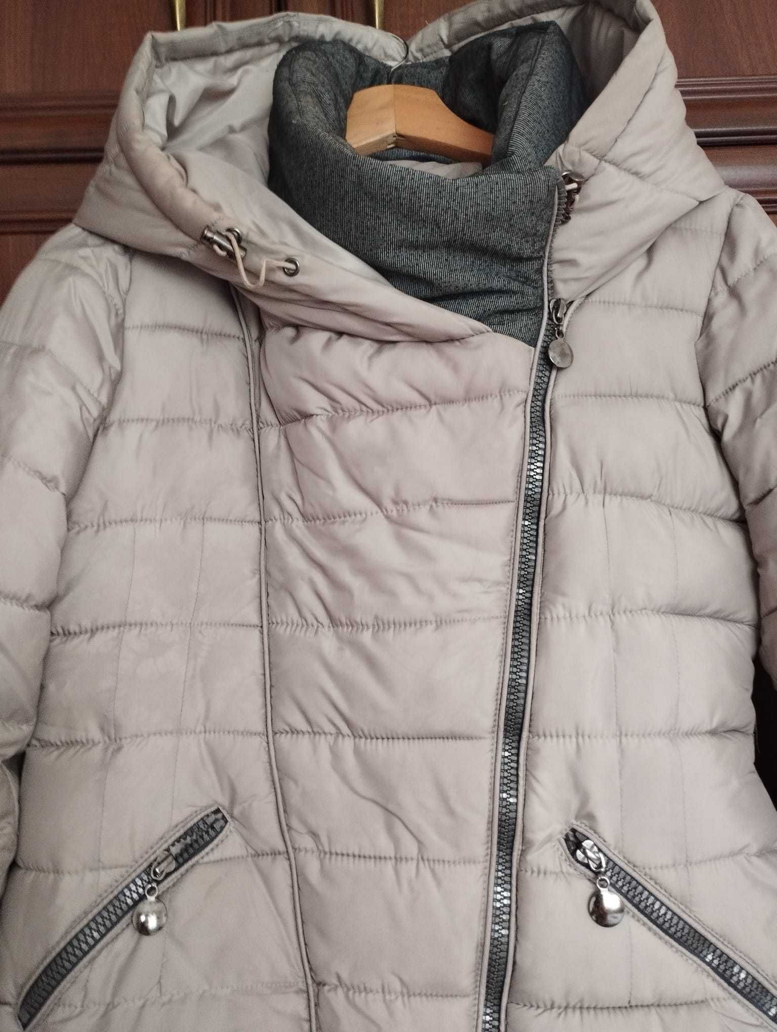 Kurtka zimowa , beżowa S