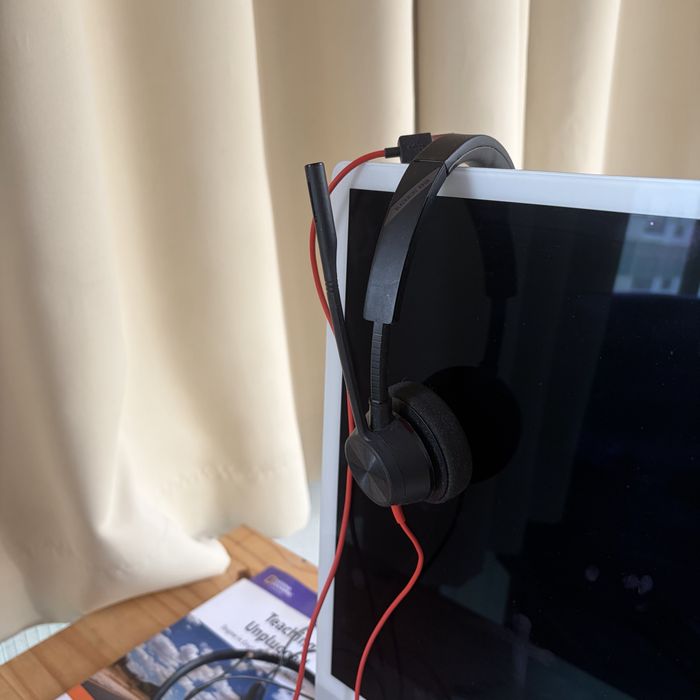 Headset Poly Blackwire 3310 (Monocul) – C/ novo, boa qualidade