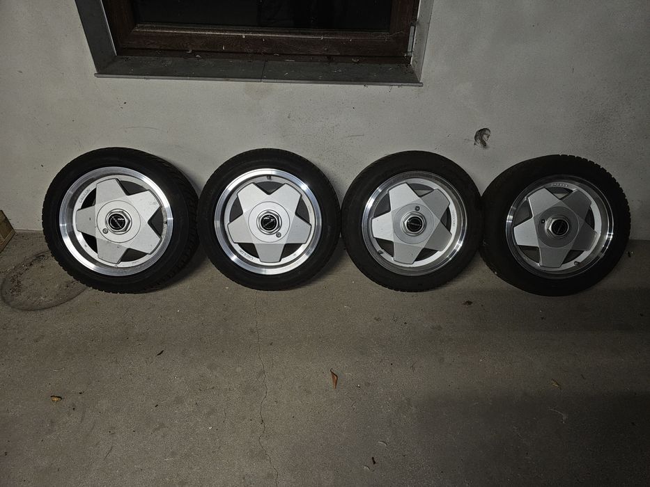 Koła borbet 15" 4x100 z oponami całorocznymi