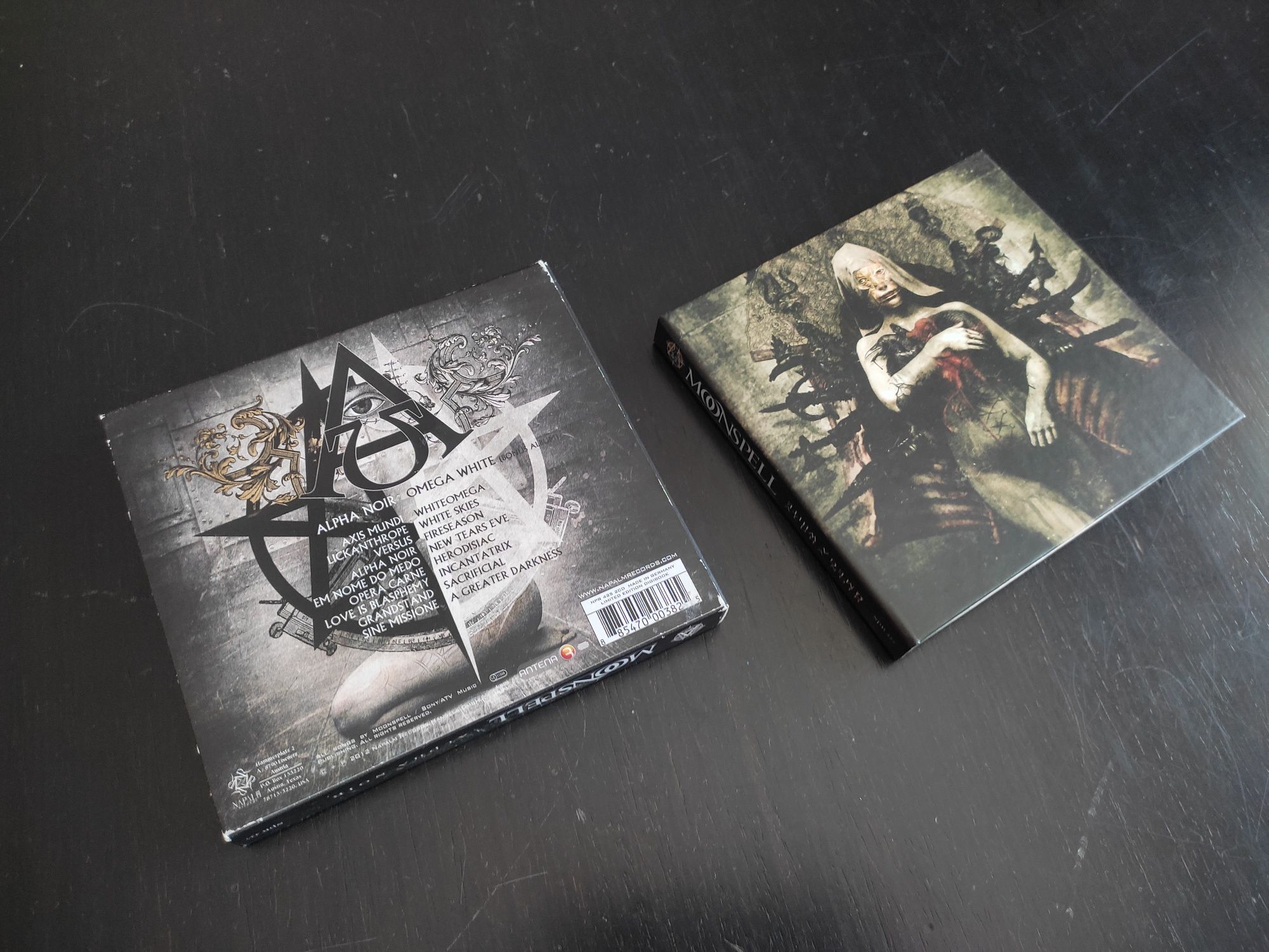 Moonspell - Alpha Noir / Omega White digipack