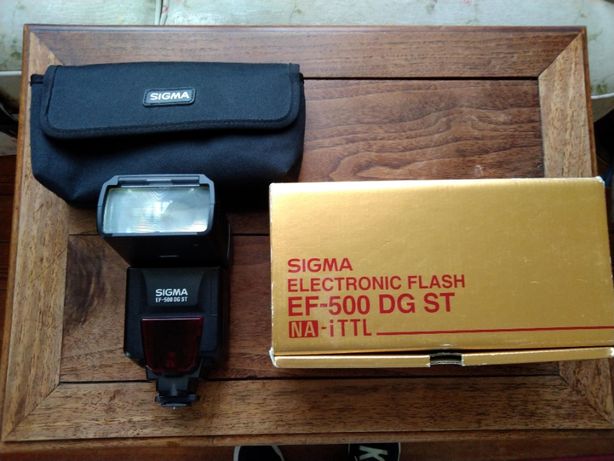 Flash Sigma EF-500 DG ST com estojo