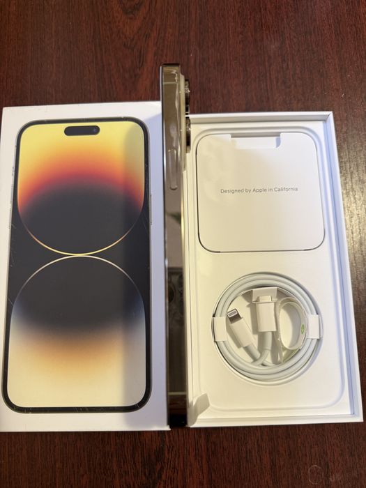 Iphone 14 pro Max Gold, 128 gb