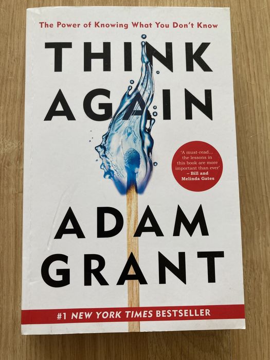 Livro adam grant think again