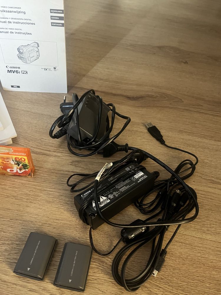Câmara de Vídeo Canon MV6i MC – NOVA, Completa e com Caixa Original!