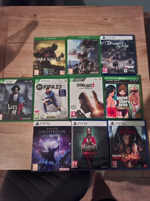 Gry playstation 5 / xbox series X / one ceny podane w opisie