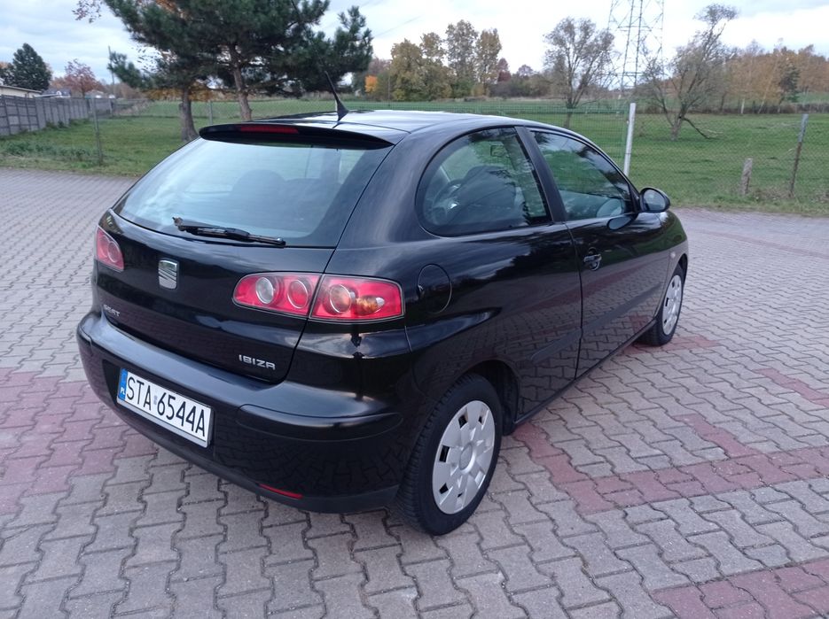 Ładny Seat Ibiza 6L 1.4i 16V + GAZ (LPG)  2005r / Climatronic / Zadba