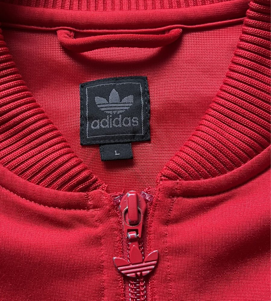 Вінтажний бомбер/олімпійка Adidas big logo