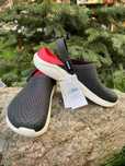 Кроксы черно-красные Crocs LiteRide Clog Black White (оригинал) 36-44