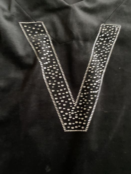 Welurowa sukienka tunika My vouge