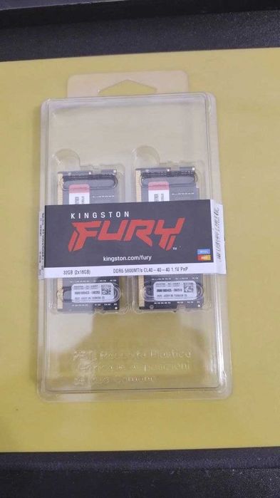 Kingston SODIMM DDR5 32GB (2x16GB) 5600Mhz CL40 KF556S40IBK2-32