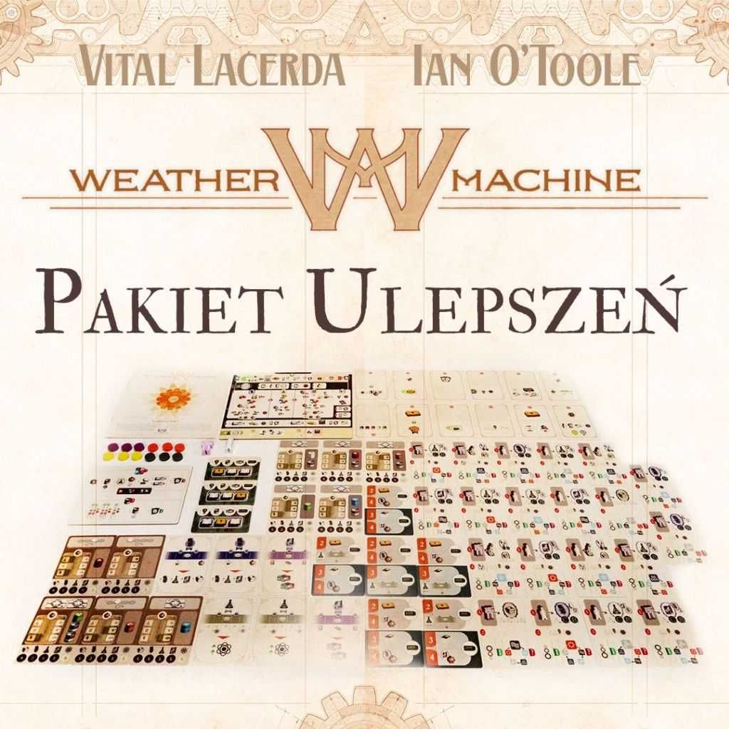 WEATHER MACHINE + Metalowe Zębatki + Pakiet Ulepszeń [nowe w folii]