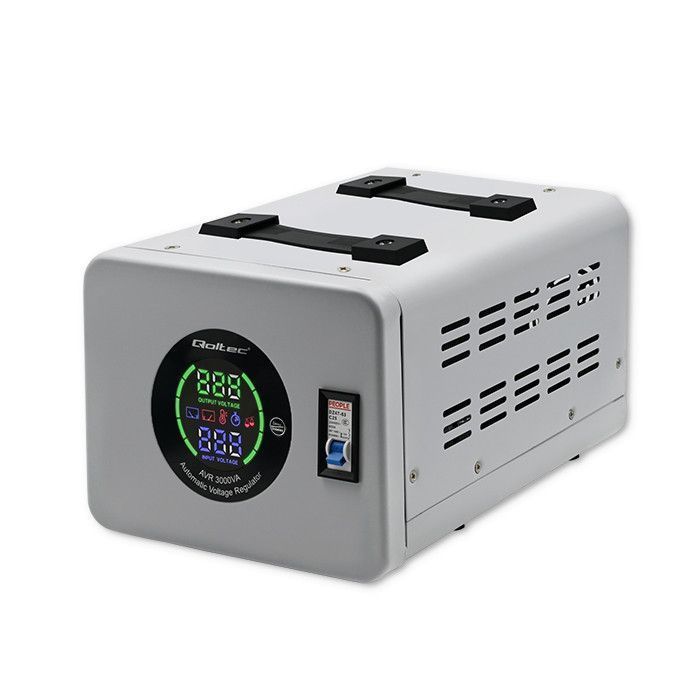 Automatyczny stabilizator napięcia AVR 3000VA 2400W Qoltec 50725
