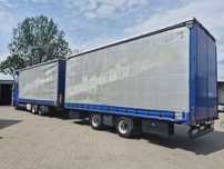 Krone zz  Przyczepa tandem firanka krone dach suwany podnoszony