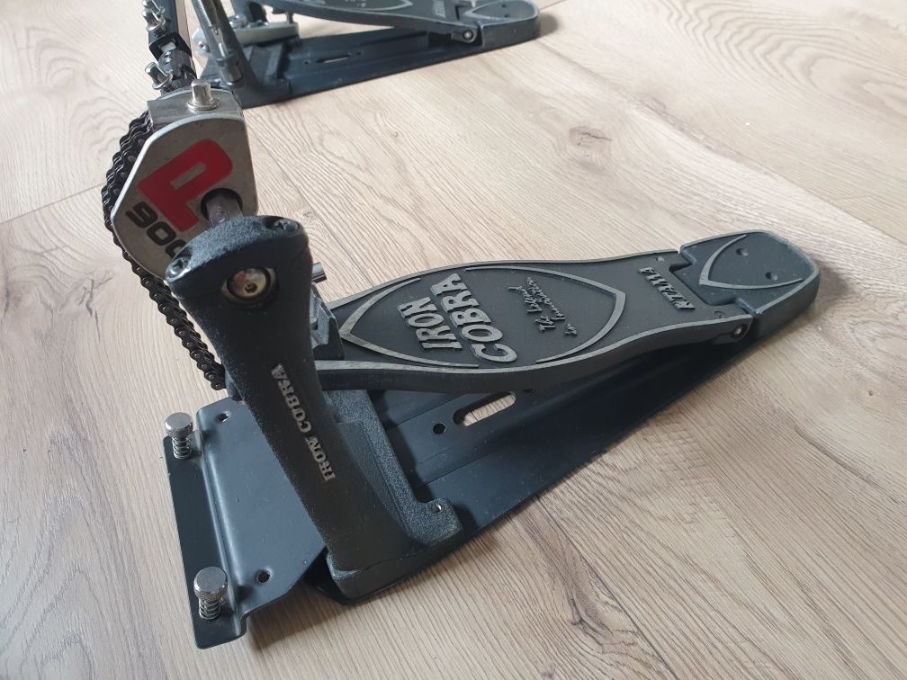 Legendarny twin Tama Iron Cobra 900, podwójna stopa, jak nowa
