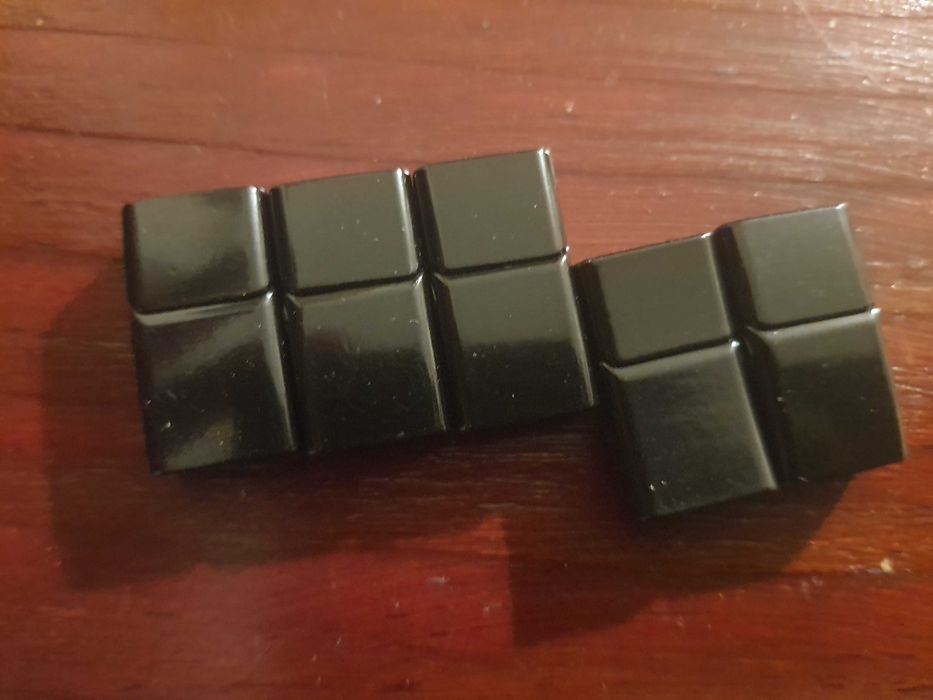 Zapięcie metalowe magnetyczne do bransoletek skórzanych 6x12 mm