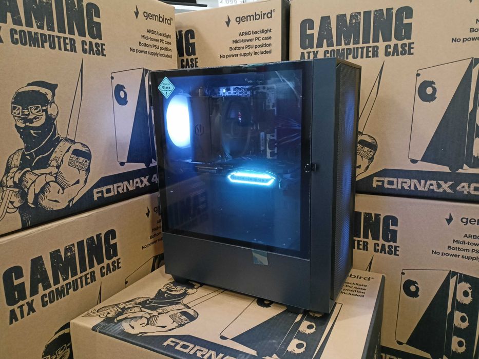 Nowy Komputer Gamingowy Kraków Ryzen 7 8700f 32GB 1000SSD RTX 5070 W11