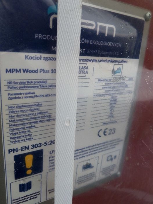Kocioł na drewno 5 klasa MPM DS Wood Plus 18 kW transport GRATIS