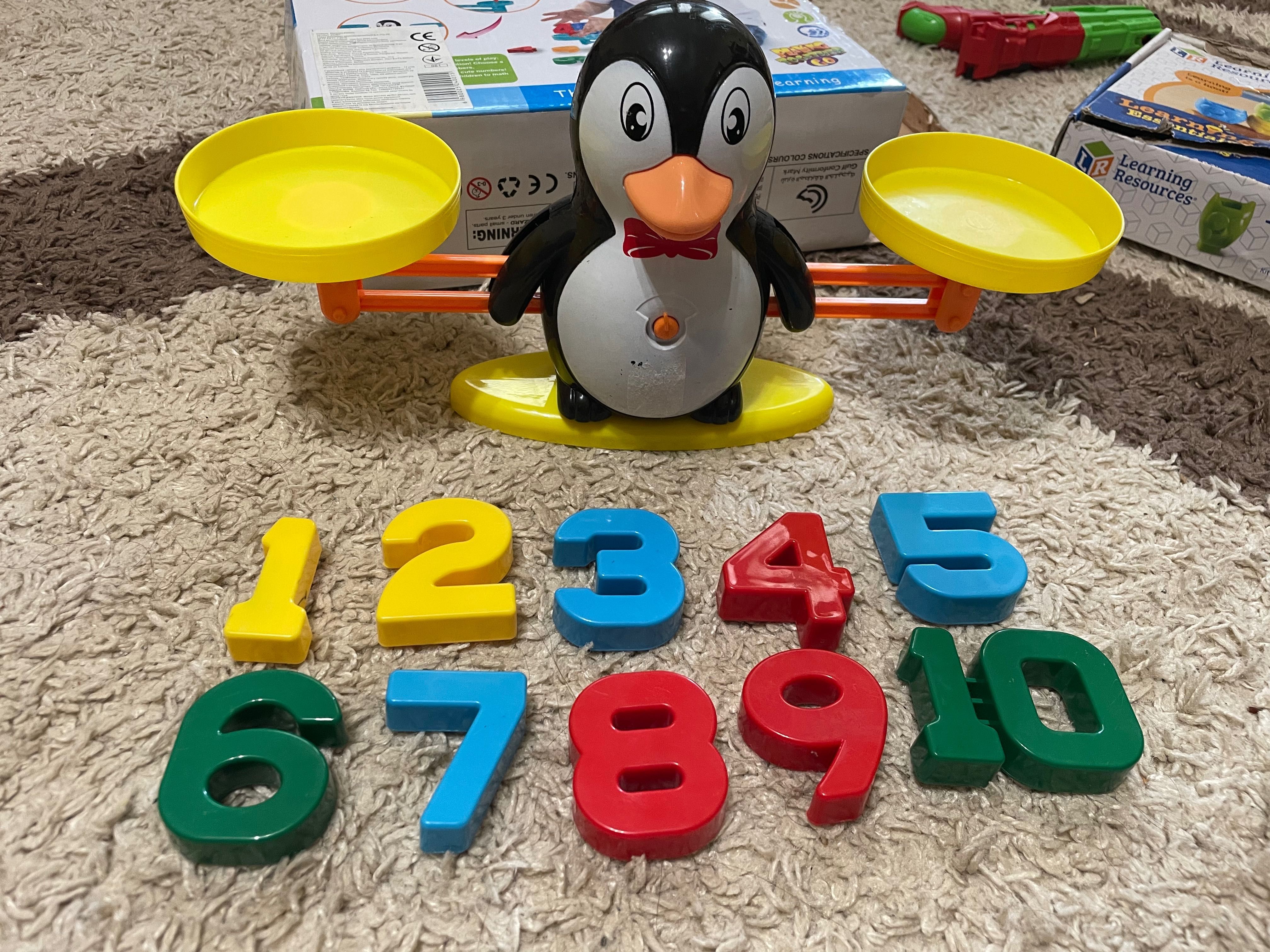 Гра-балансир Математичні ваги
Пингвинчик