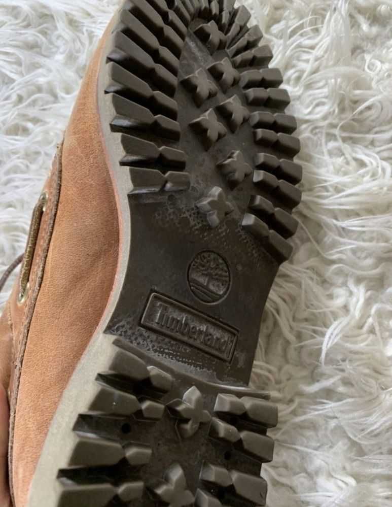 skórzane mokasyny w rozmiarze 41/41,5 marki Timberland 3 eye buty