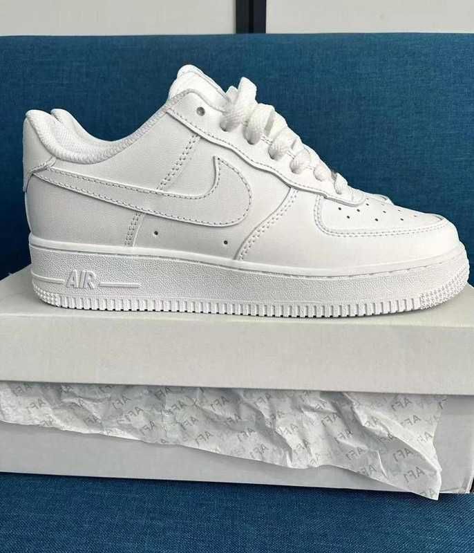 Trampki NikeAirForce1Low07White damskie białe buty:39