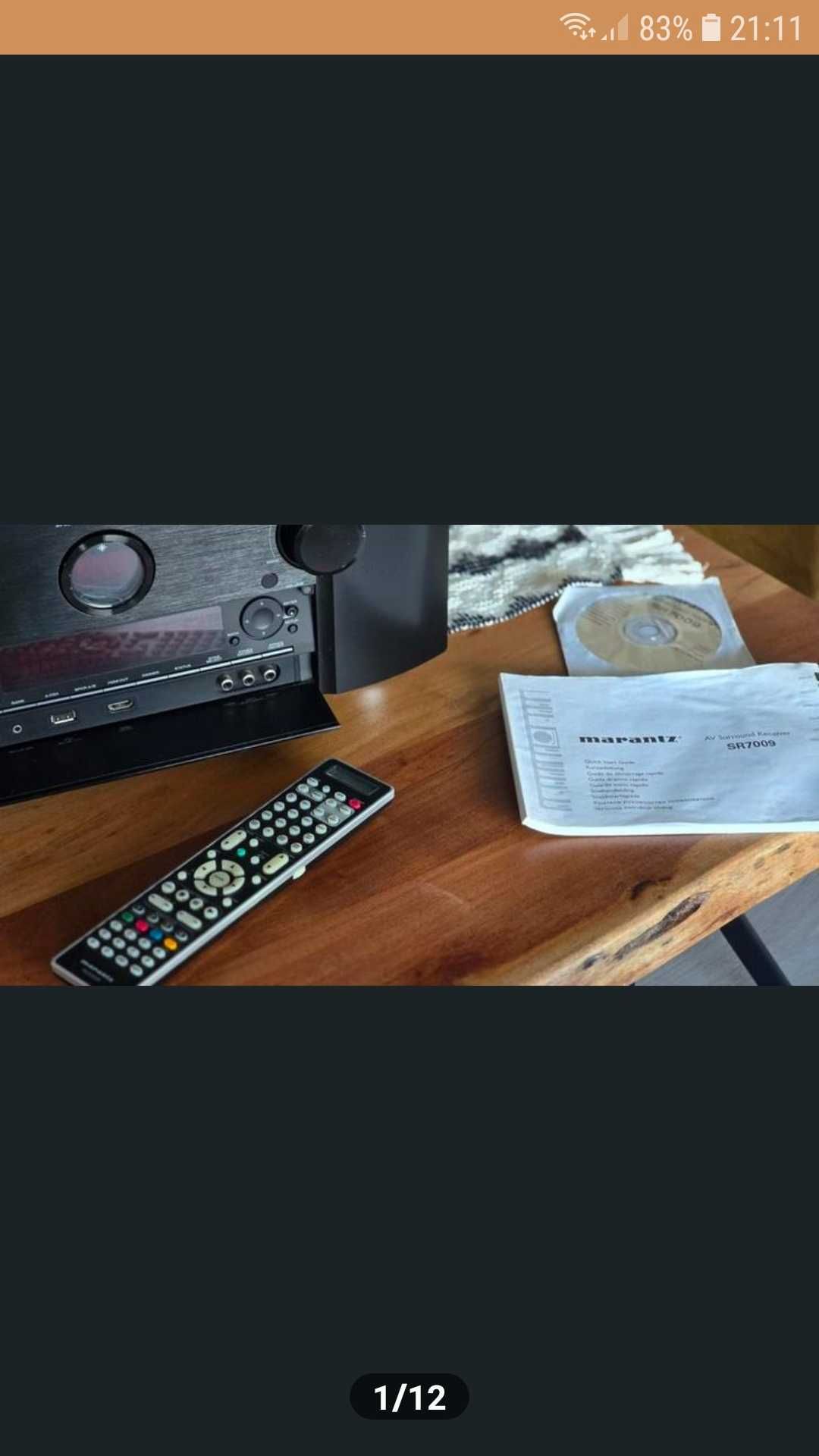 okazja amplituner marantz Sr7009 wifi bluethooth ladny