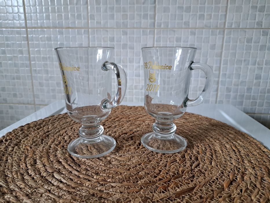 2 szklanki do kawy, irish coffe