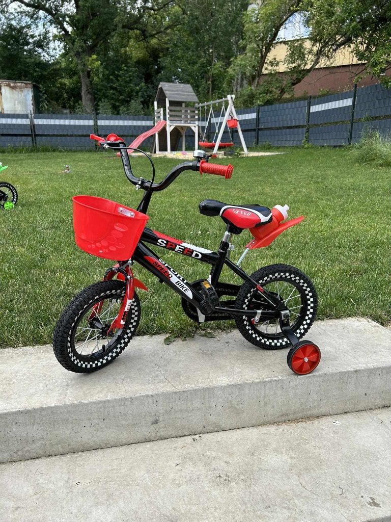 Rowerek 12 cali speed sport czerwony