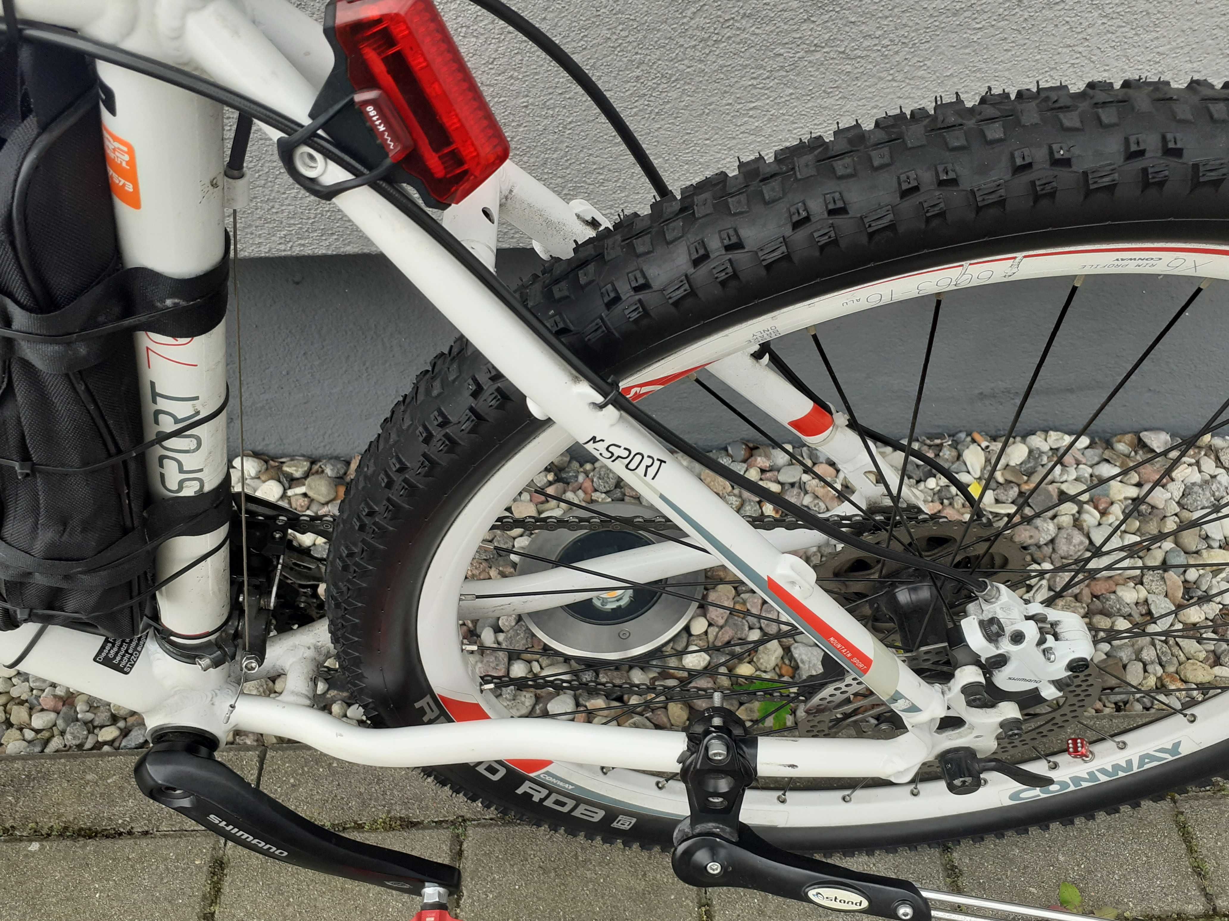 conway rock shox hydraulika mtb xt cube jak nowy merida okazja