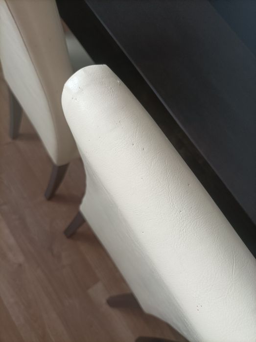 Stół z krzesłami wenge Agata Meble