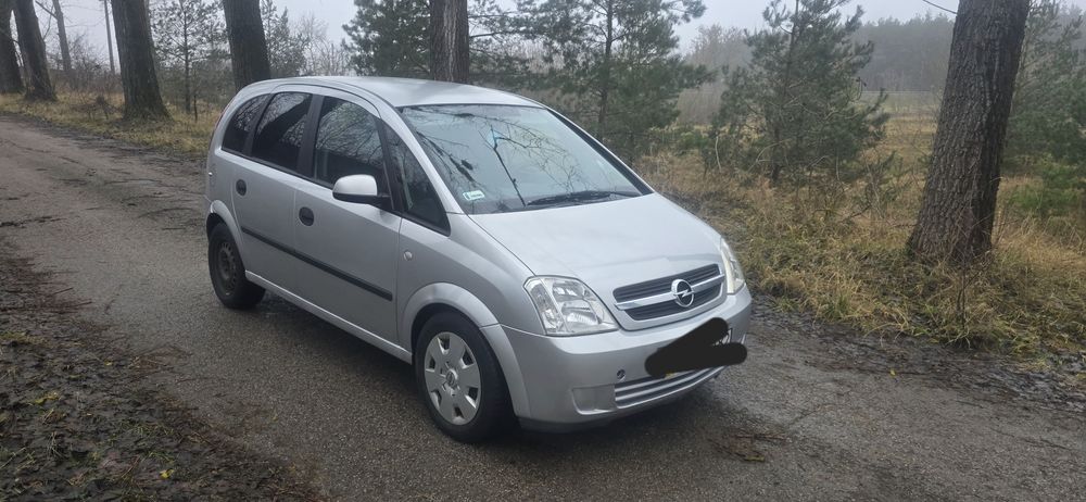 opel Meriva 1.7d klima długie opłaty do jazdy
