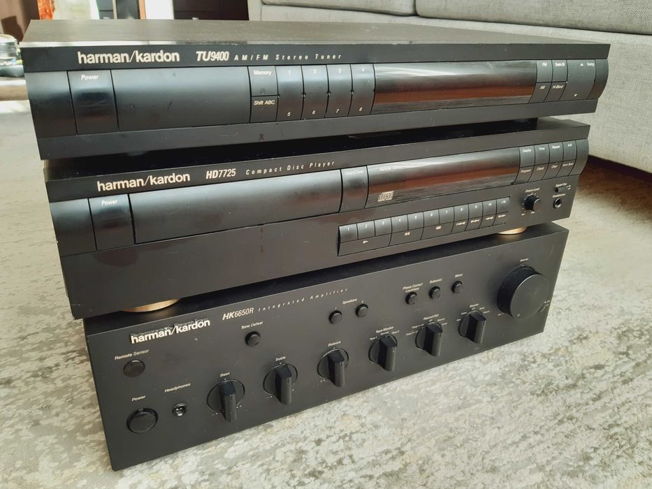 Підсилювач Harman Kardon HK-6650R , Тюнер Harman Kardon TU-9400