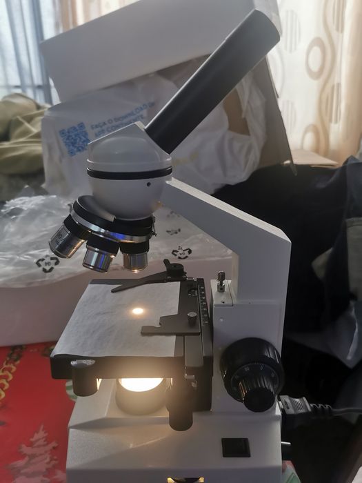 Microscópio monocular wf10x 16mm