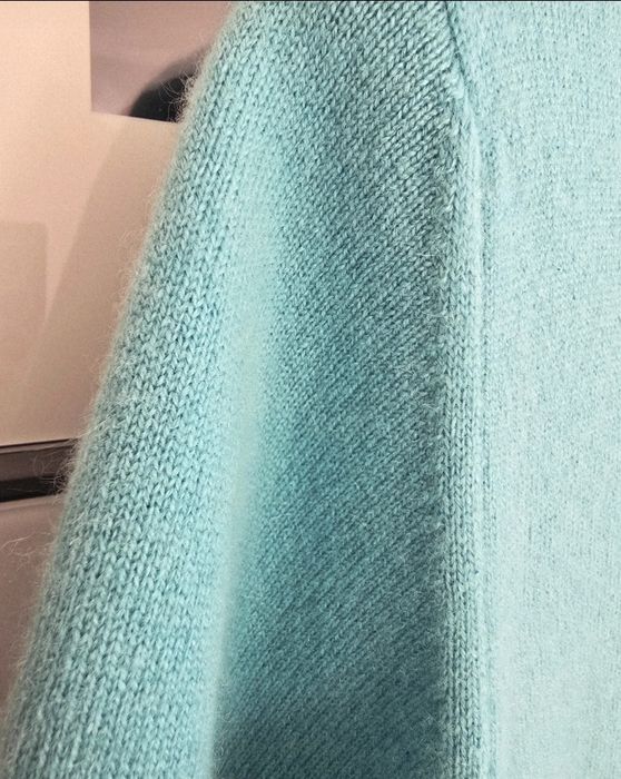 Sweter kaszmirowy wełniany 42 Marks&Spencer premium puszysty