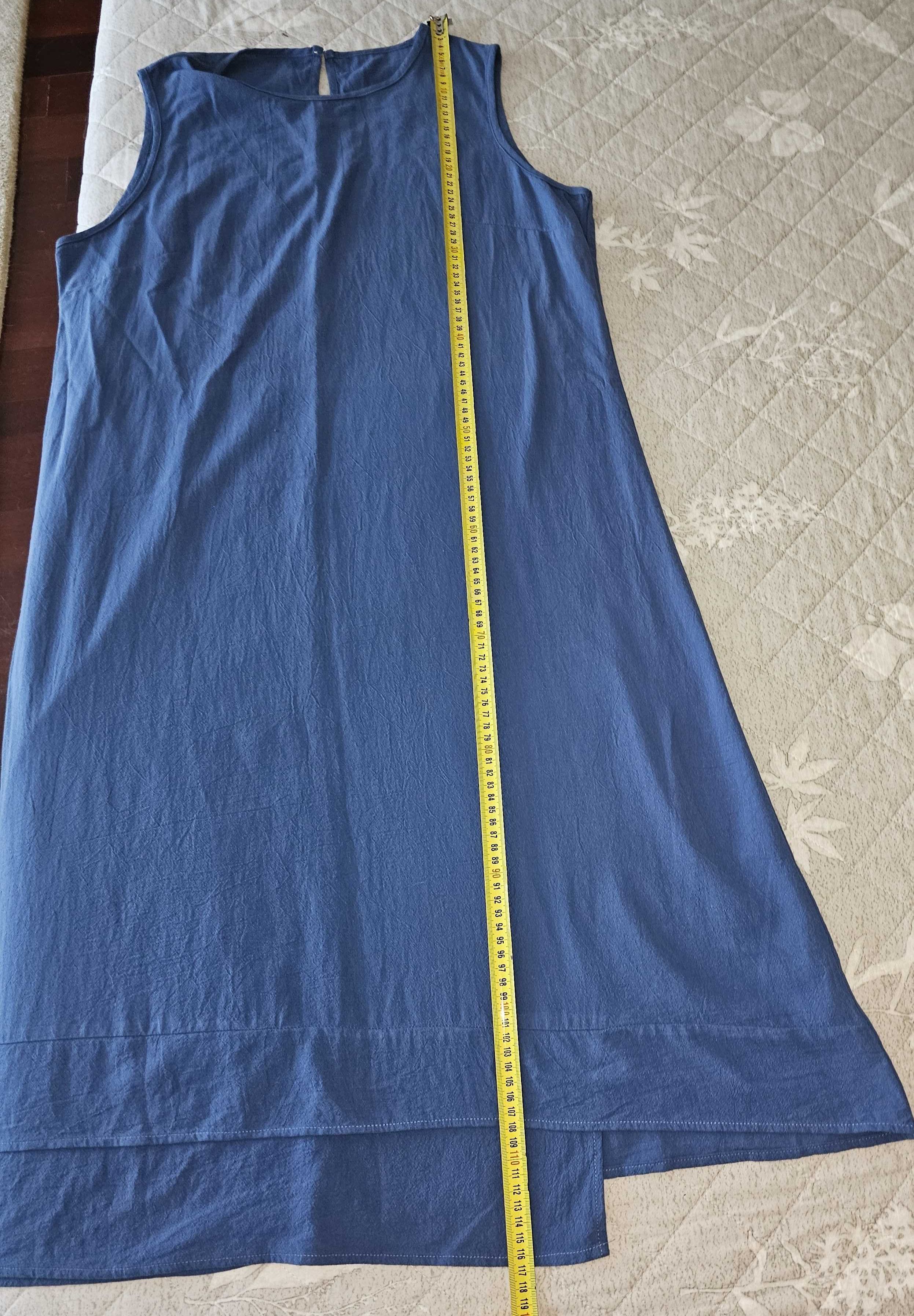 Vestido midi assimétrico