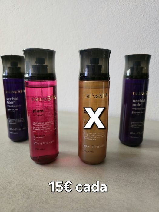 Vários produtos Boticário novos