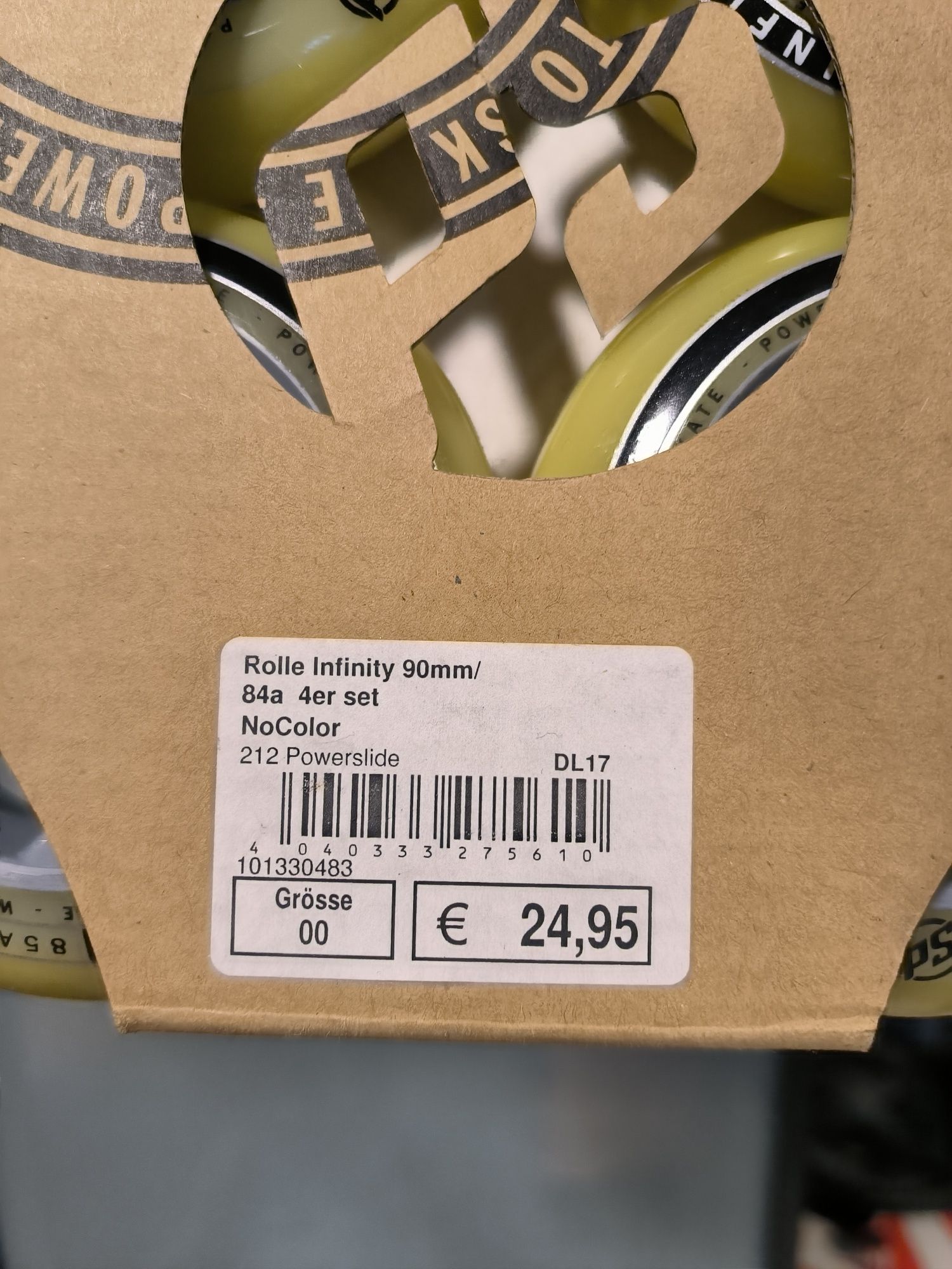 Kółka do rolek Powerslide Infinity 90mm 85A nowe