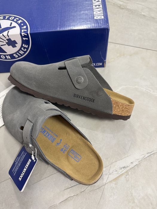 Шльопанці Birkenstock Boston клоги шлепанцы
