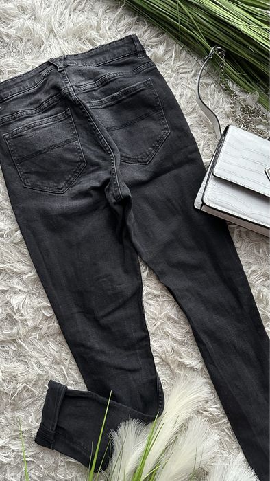 Spodnie jeans przetarcia H&M