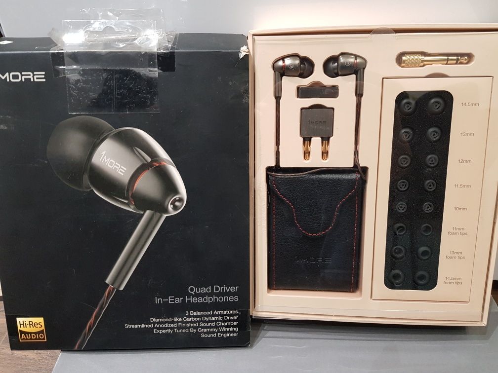Навушники 1more Quad Driver In-Ear Headphones (E1010)