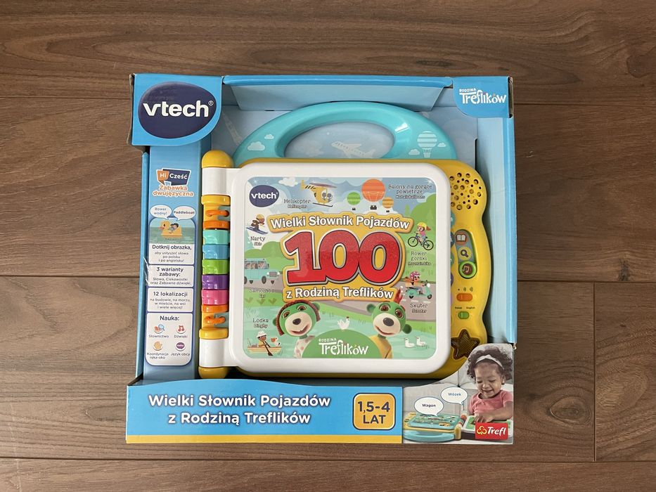 Słownik Rodziny Treflików VTech Pojazdy