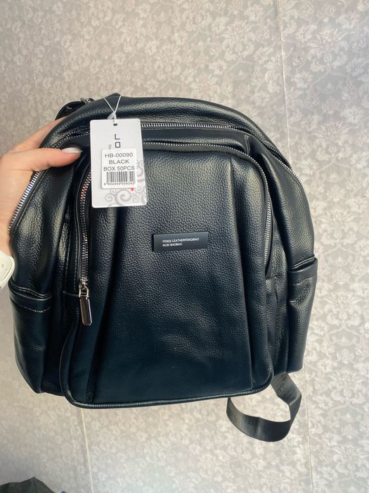 Рюкзак(портфель) з натуральної шкіри