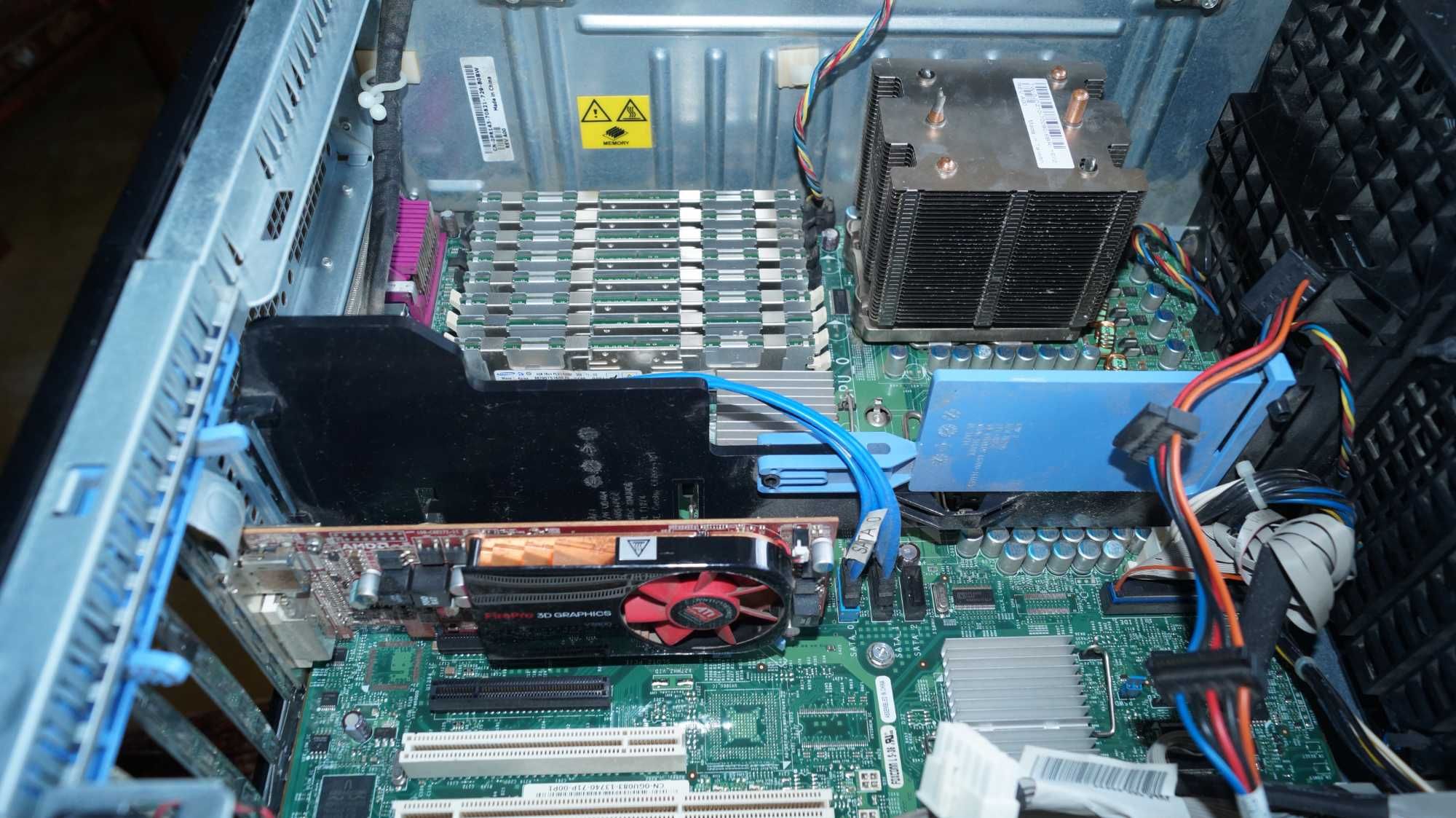 Dell Precision компьютер дизайнеру 32 ГБ RAM/Quad Xeon/Radeon FirePro