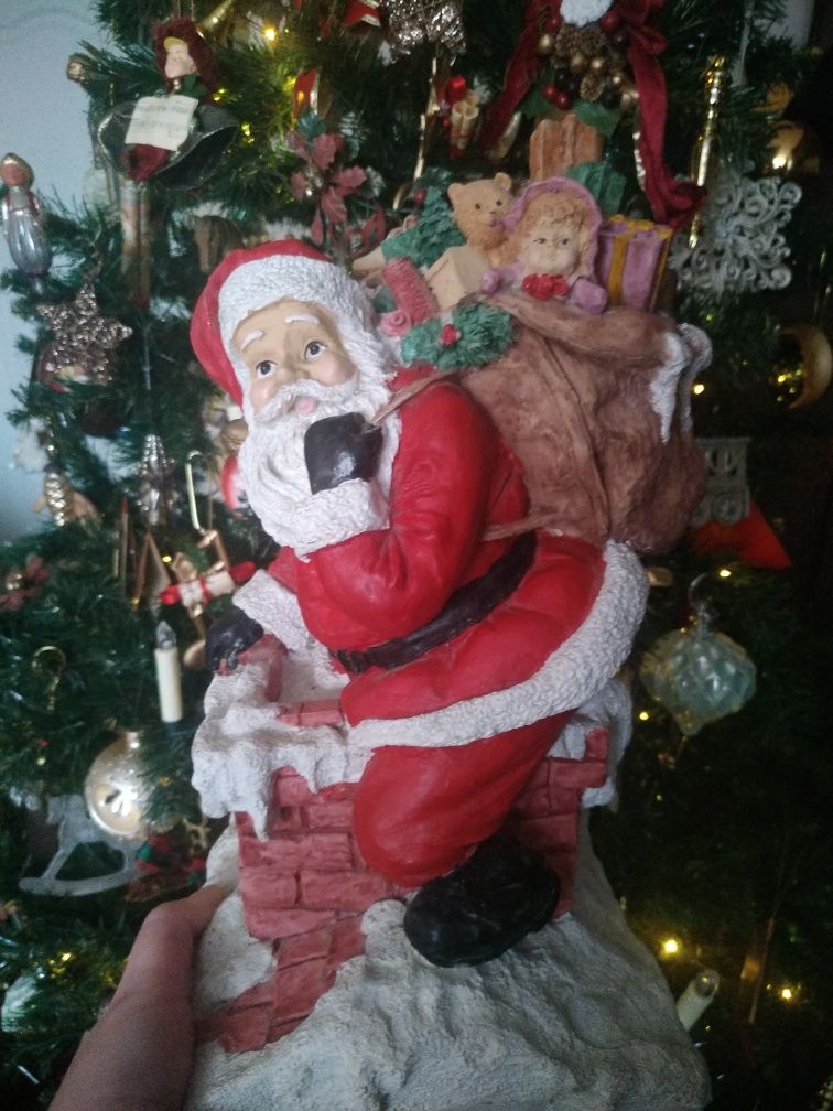 Санта клаус новорічний декор з Англіі статуетка.
