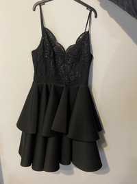 czarna sukienka emo