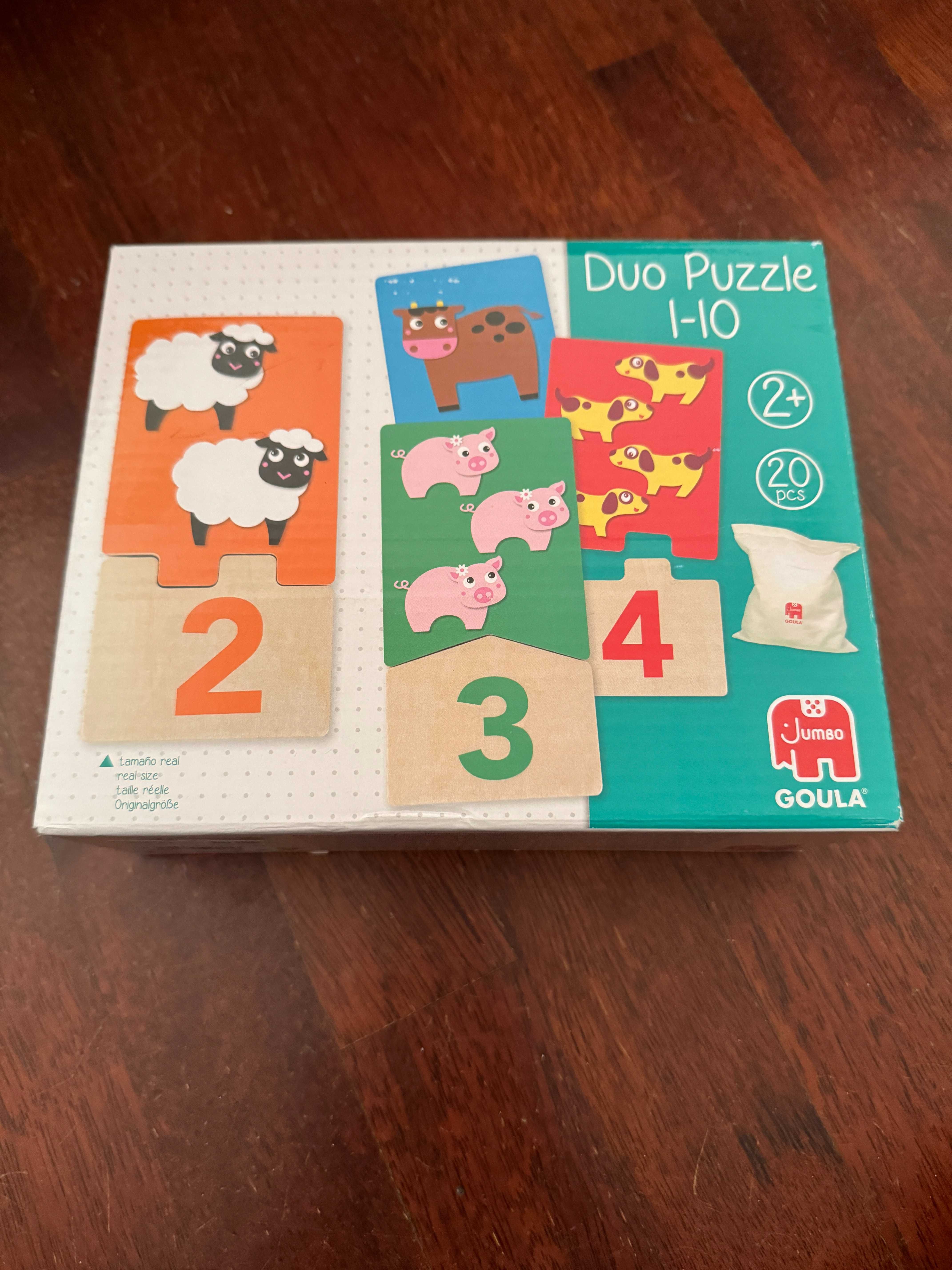 Puzzle duo 1-10 Goula