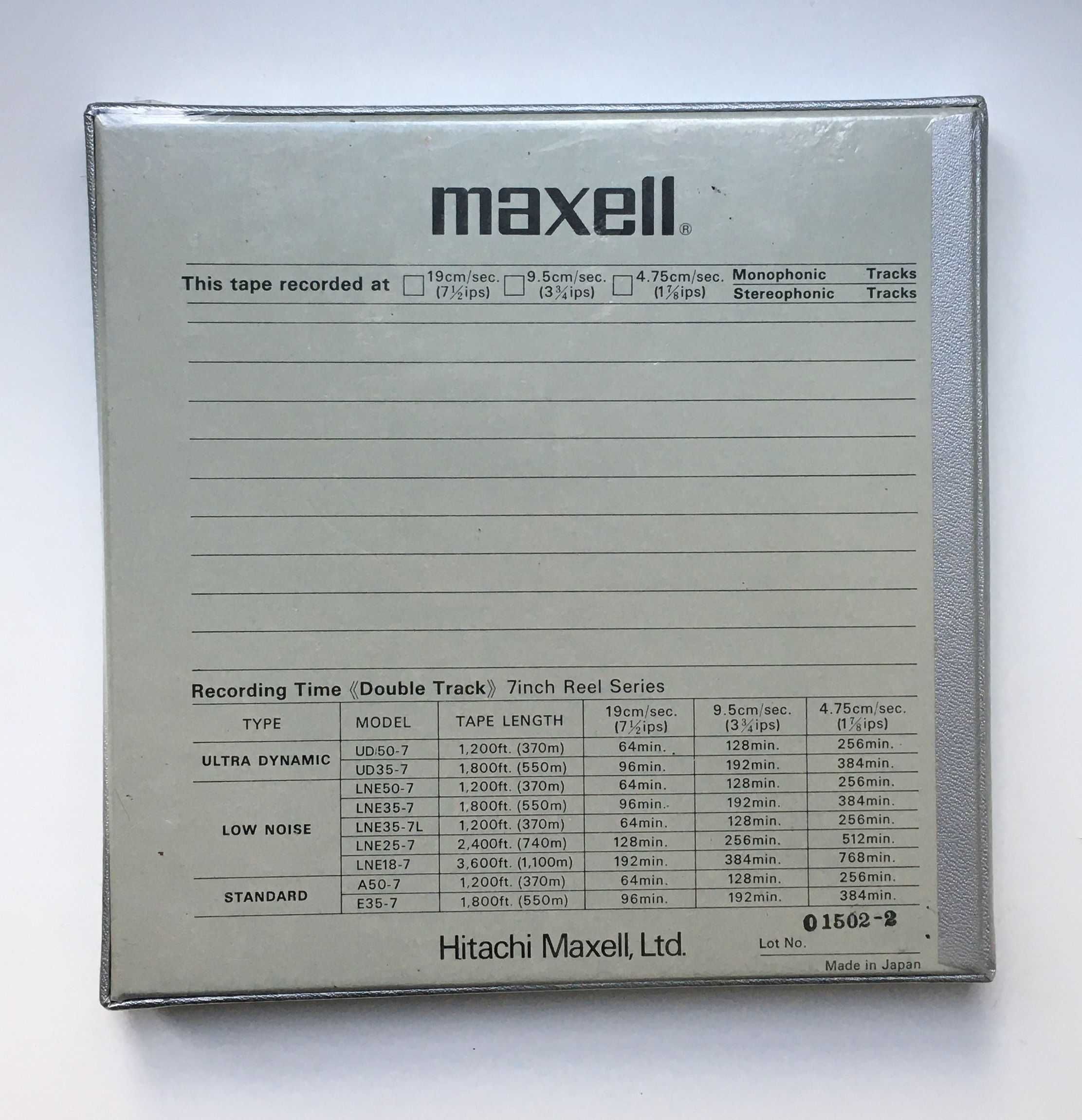 Катушка с пленкой Maxell E35-7