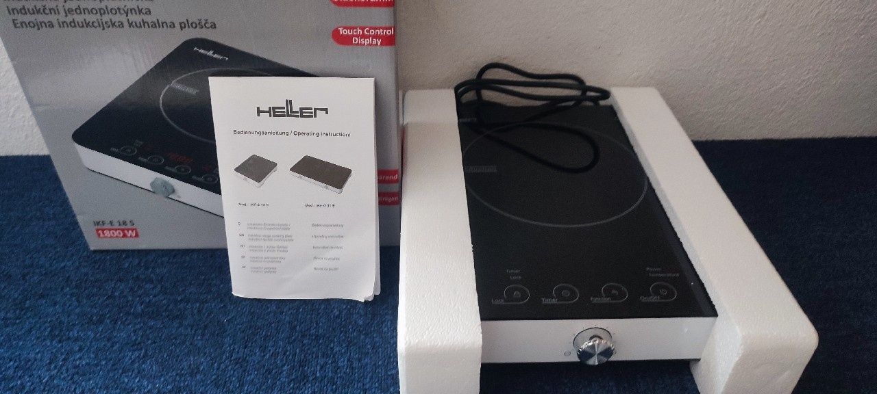 Heller Płyta indukcyjna pojedyncza IKF-E-18S 1800W