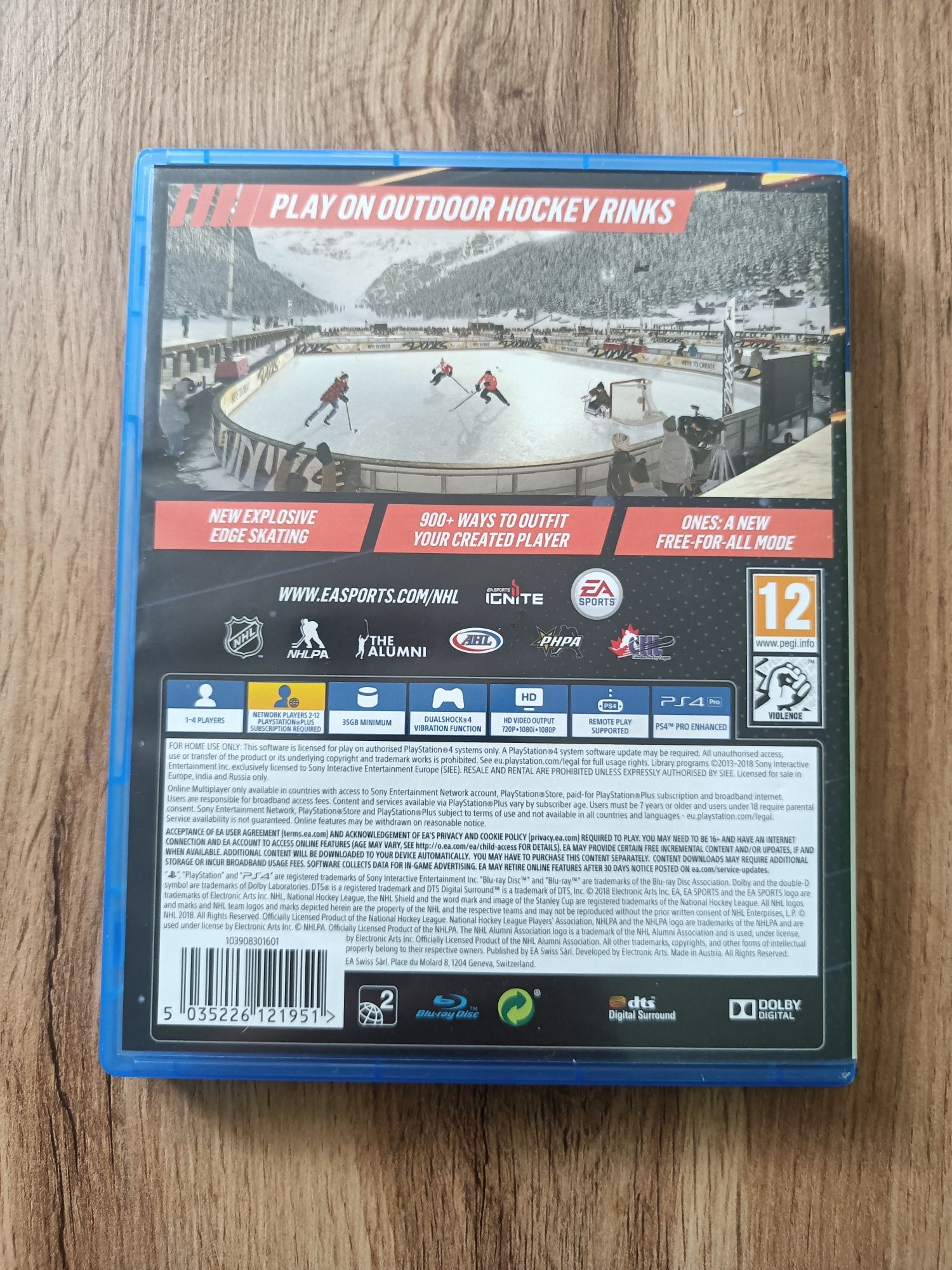 Gra NHL 19 na PS4